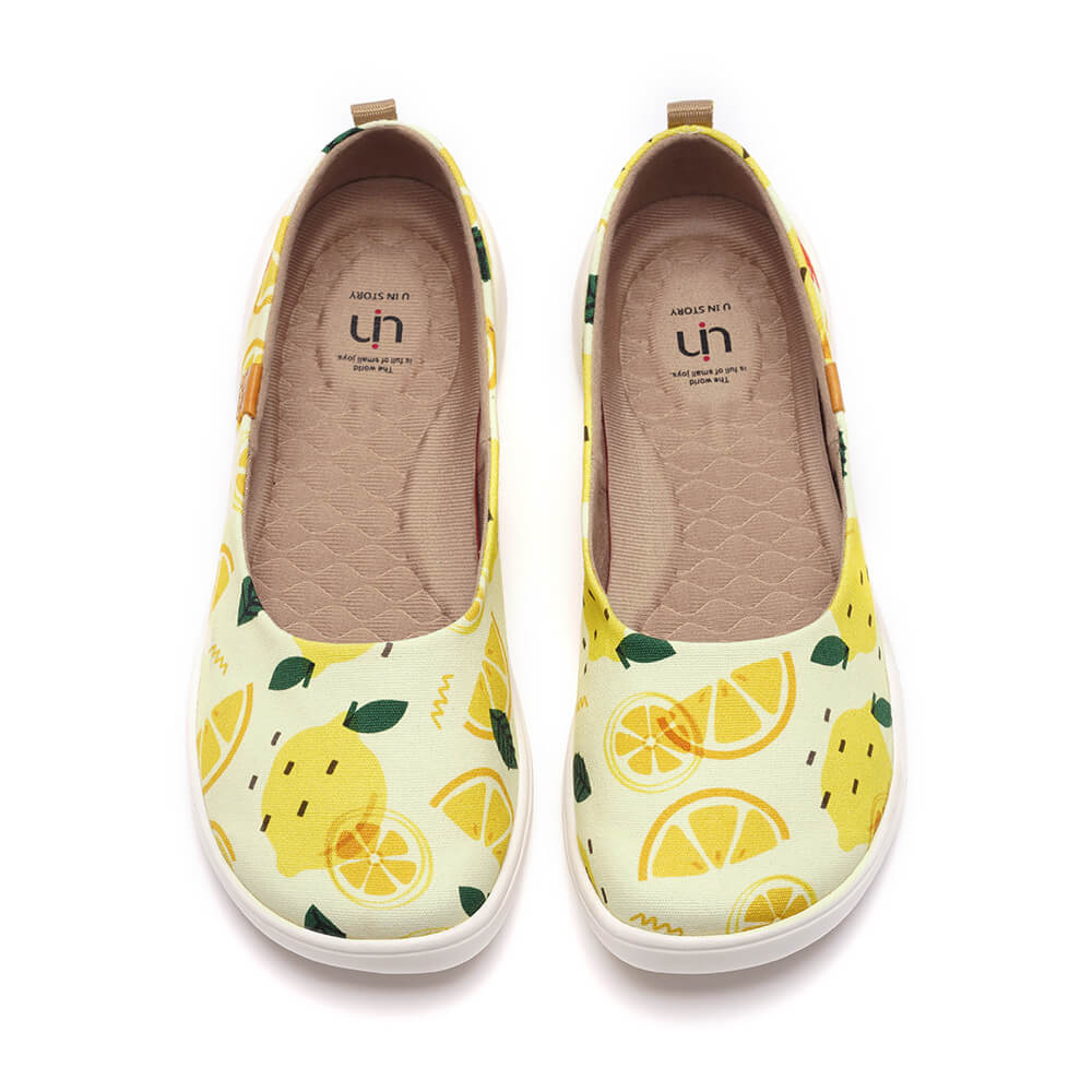UIN アート バレエシューズ ぺたんこ フラットシューズ パンプス