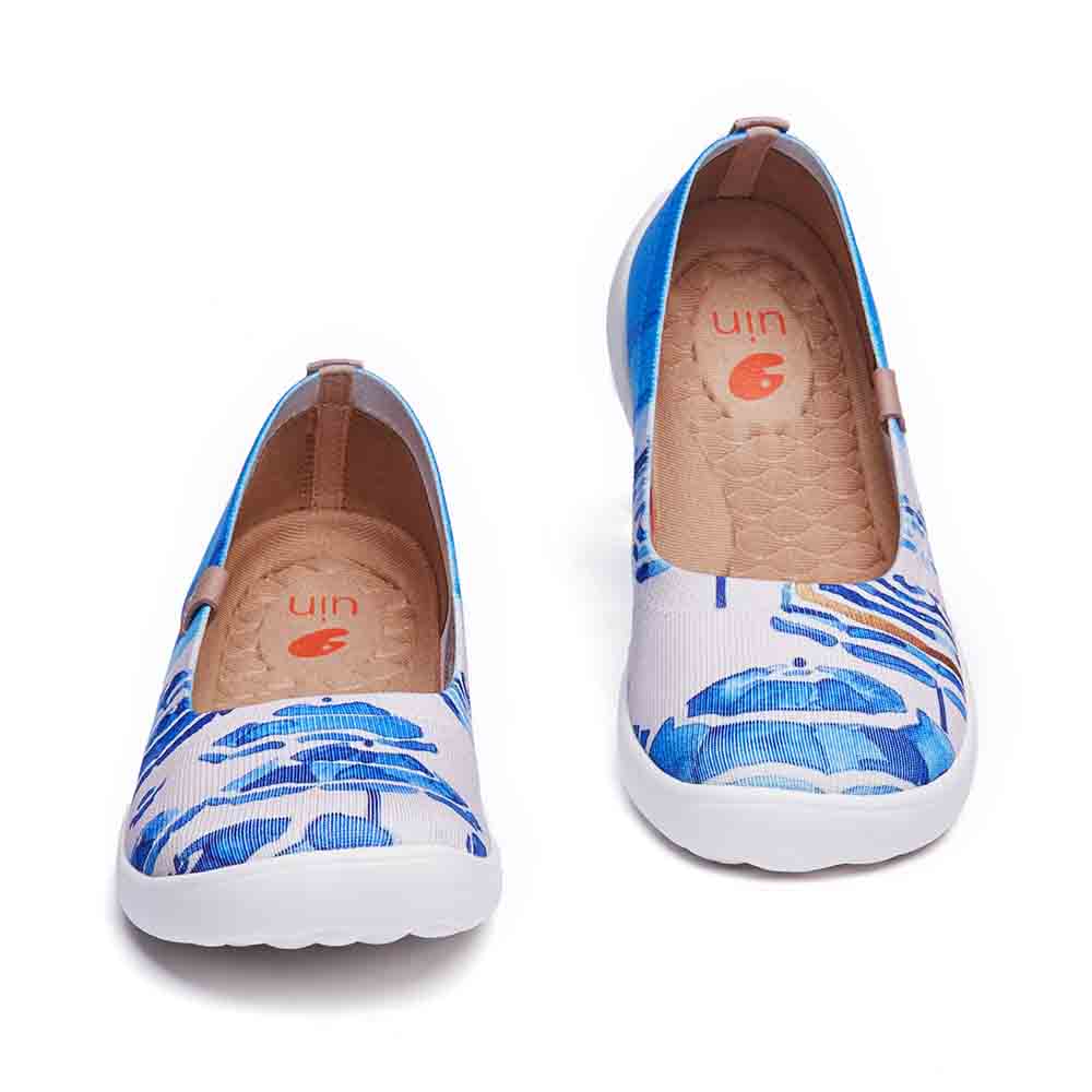 美品 UIN uin アートバレエシューズ ぺたんこ靴 フラットパンプス 24 71g3xZqwafL._UY900_.jpg