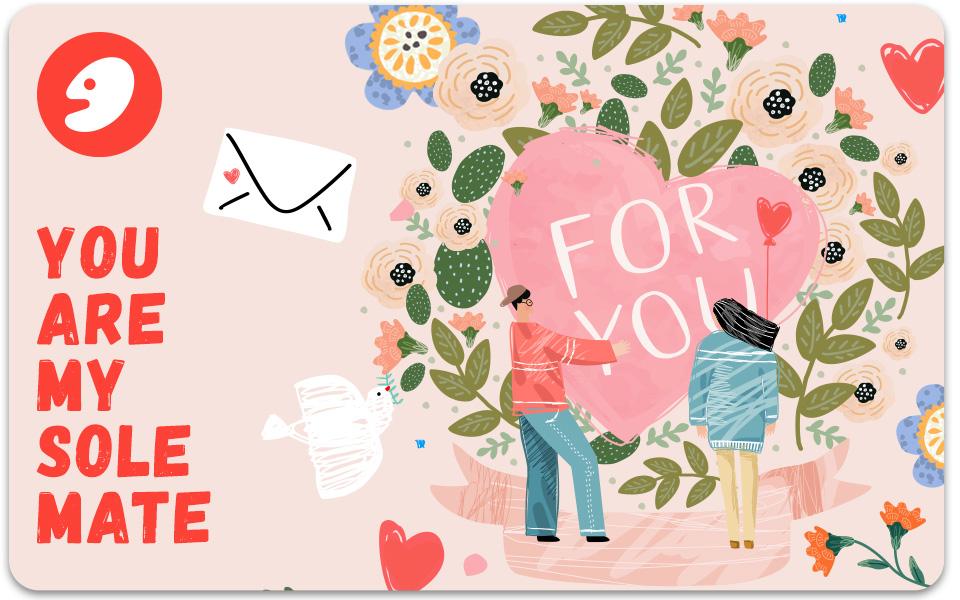 E-Gift Card-Valentine DAY E