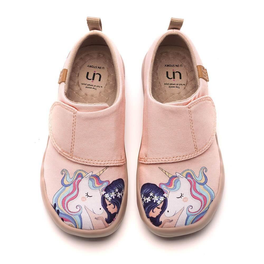 GIRL AND UNICORN Canvas Toledo I Kids