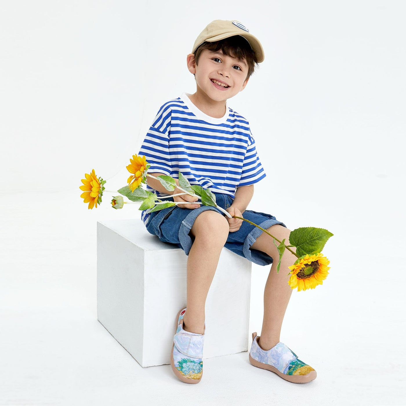Van Gogh Wheatfield with Cypresses Toledo I Kids