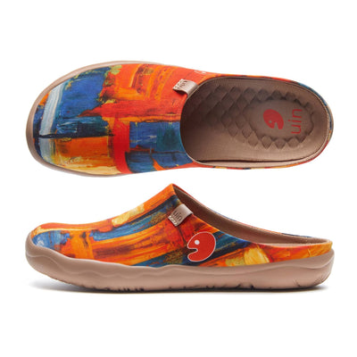 UIN Men Color Zone Slipper Men Canvas loafers