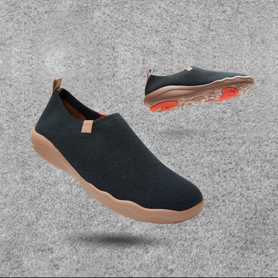 Dark Slate Gray Knitted Wool Toledo II Men