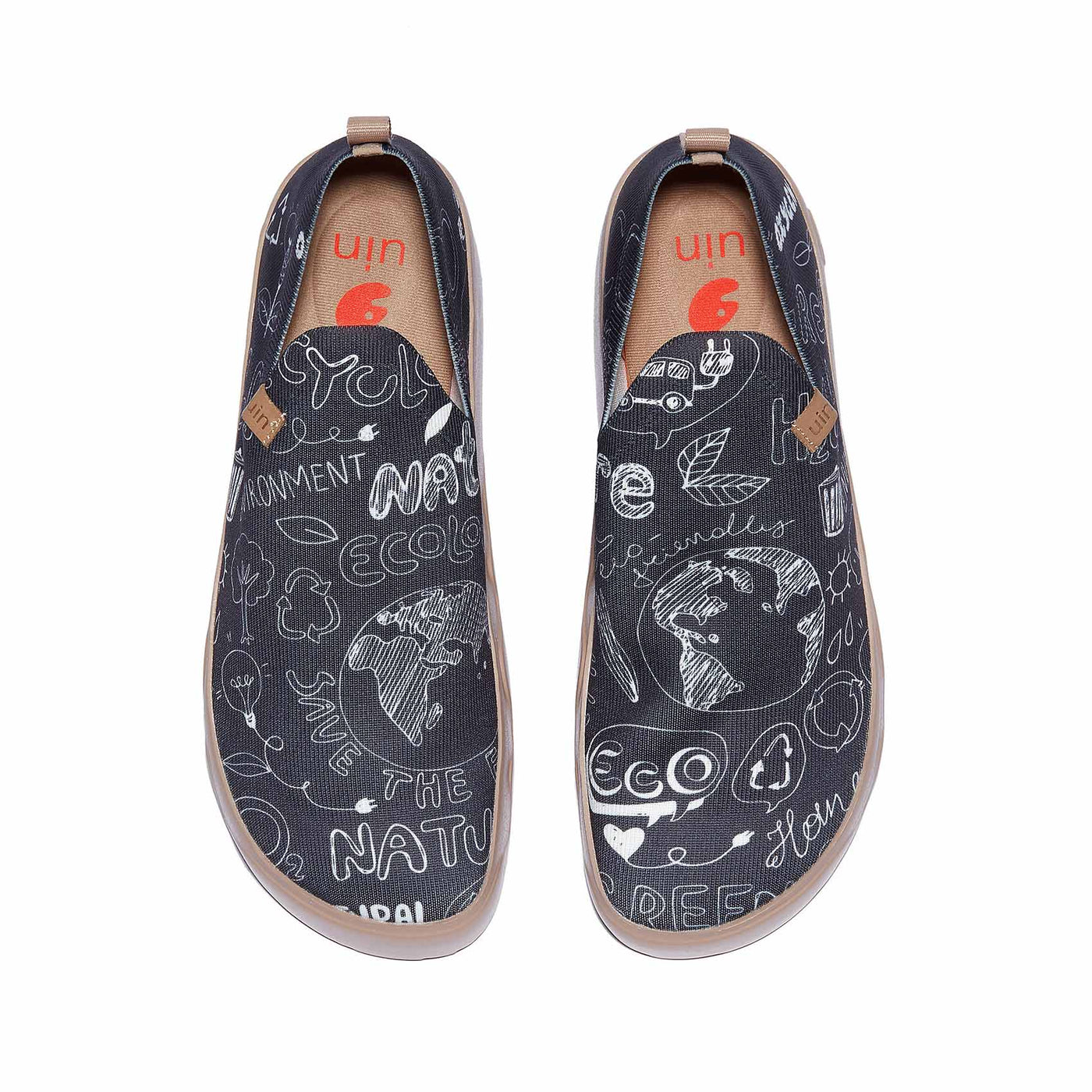 UIN Men Eco Planet Fuerteventura I Men Canvas loafers
