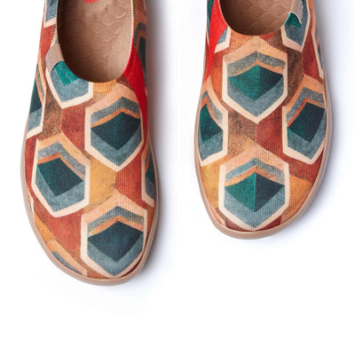 UIN Men Vintage Tapestry Toledo I Men Canvas loafers