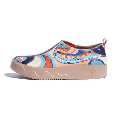 UIN Women Colorful Whirlpool II Toledo IX Women Canvas loafers