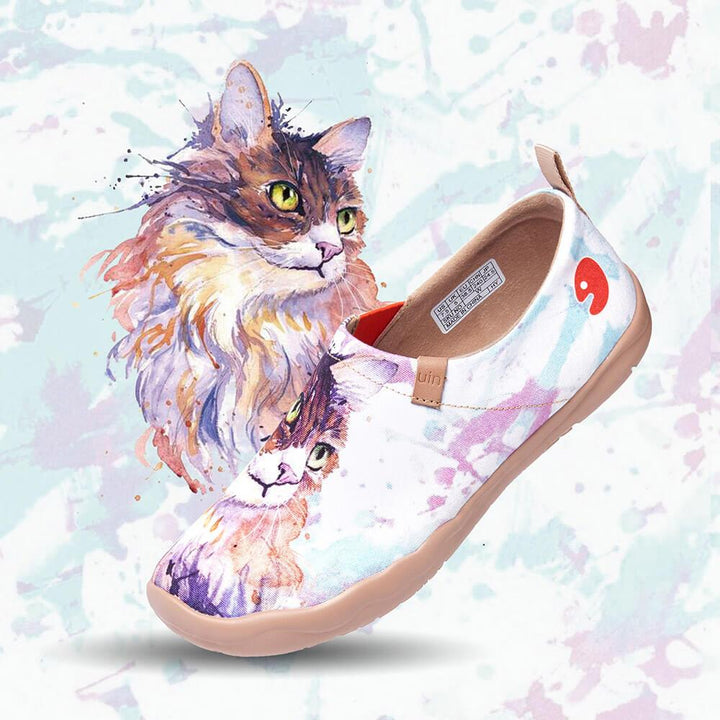 靴 neko uinfootwear-women-curl-cat-
