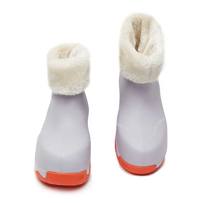Lilac Boots with Napped Linings Navarra Women