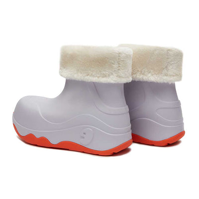 Lilac Boots with Napped Linings Navarra Women