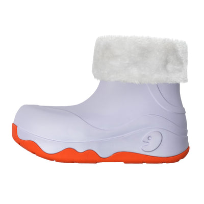 Lilac Boots with Napped Linings Navarra Women