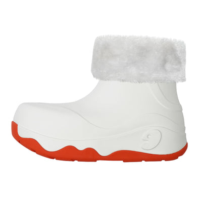 Bright White Boots with Napped Linings Navarra Women