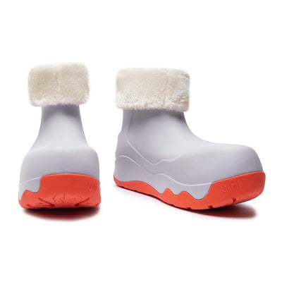Lilac Boots with Napped Linings Navarra Women