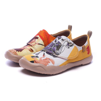 Beautybull  キッズ キャンバス アート シューズ