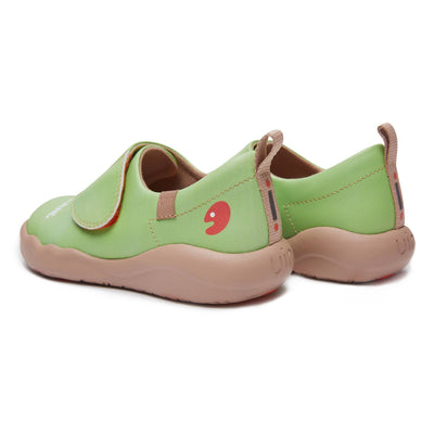 Toledo II Kiwi-Apple Green キーウィ厚底の革の靴