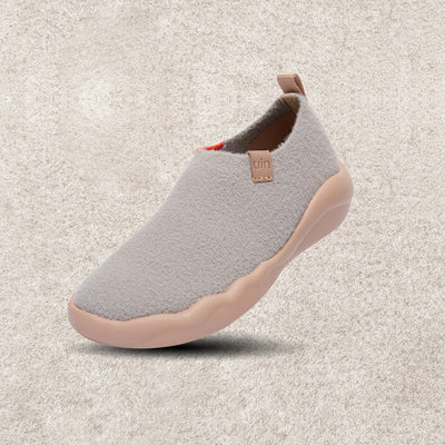 Toledo II Heather Grey Wool Kid