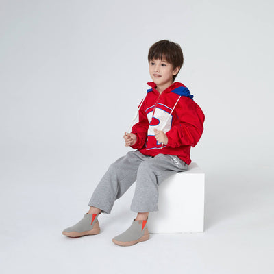 Granada Heather Grey キッズニットブーツ