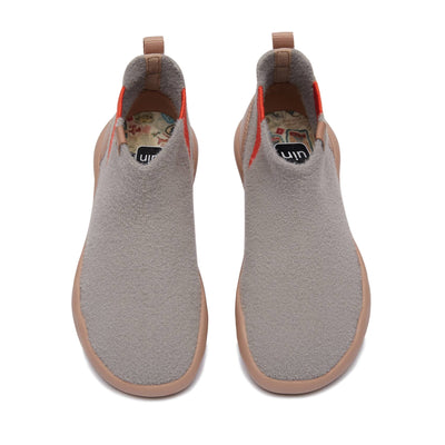Granada Heather Grey キッズニットブーツ