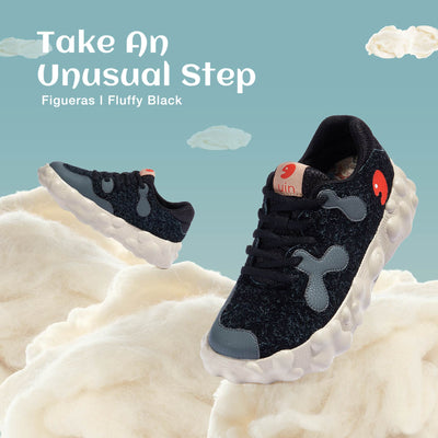 Fluffy Black Figueras I Women