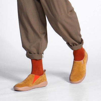 Khaki Cow Suede Toledo II Men