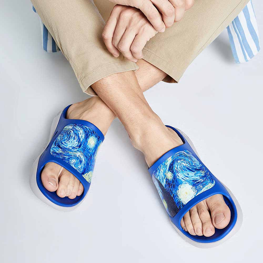 Starry Night II Slides Ibiza Men