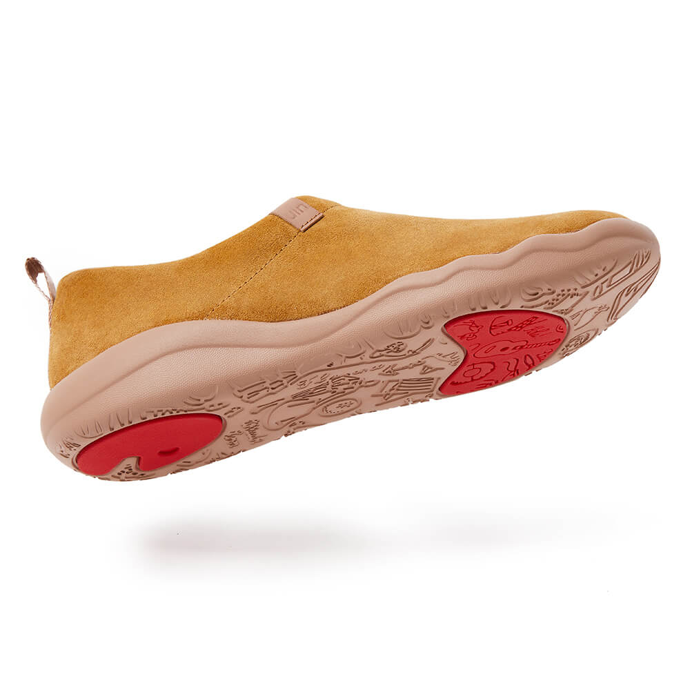 Khaki Cow Suede Toledo II Men