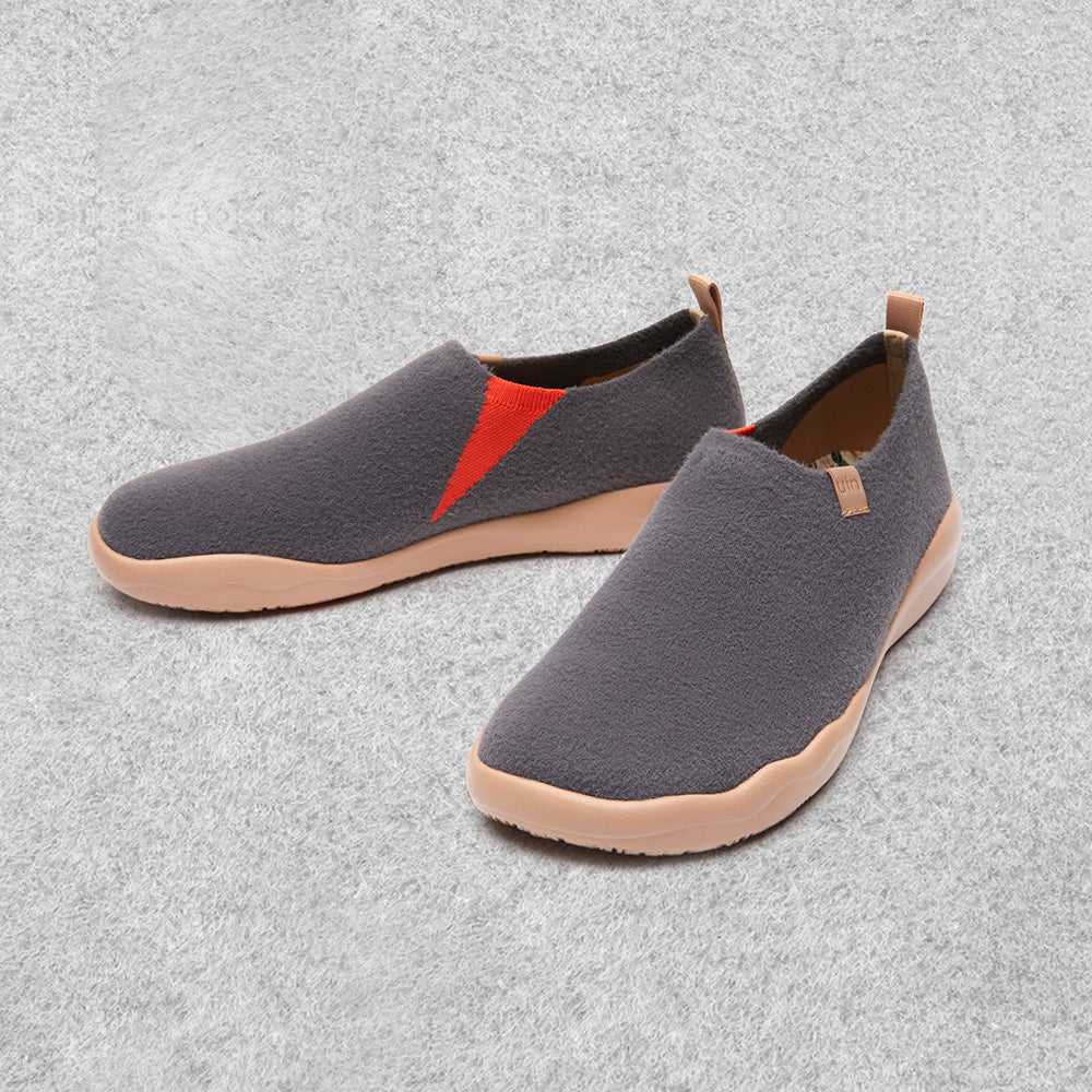 Dimgray Knitted Wool Toledo II Men