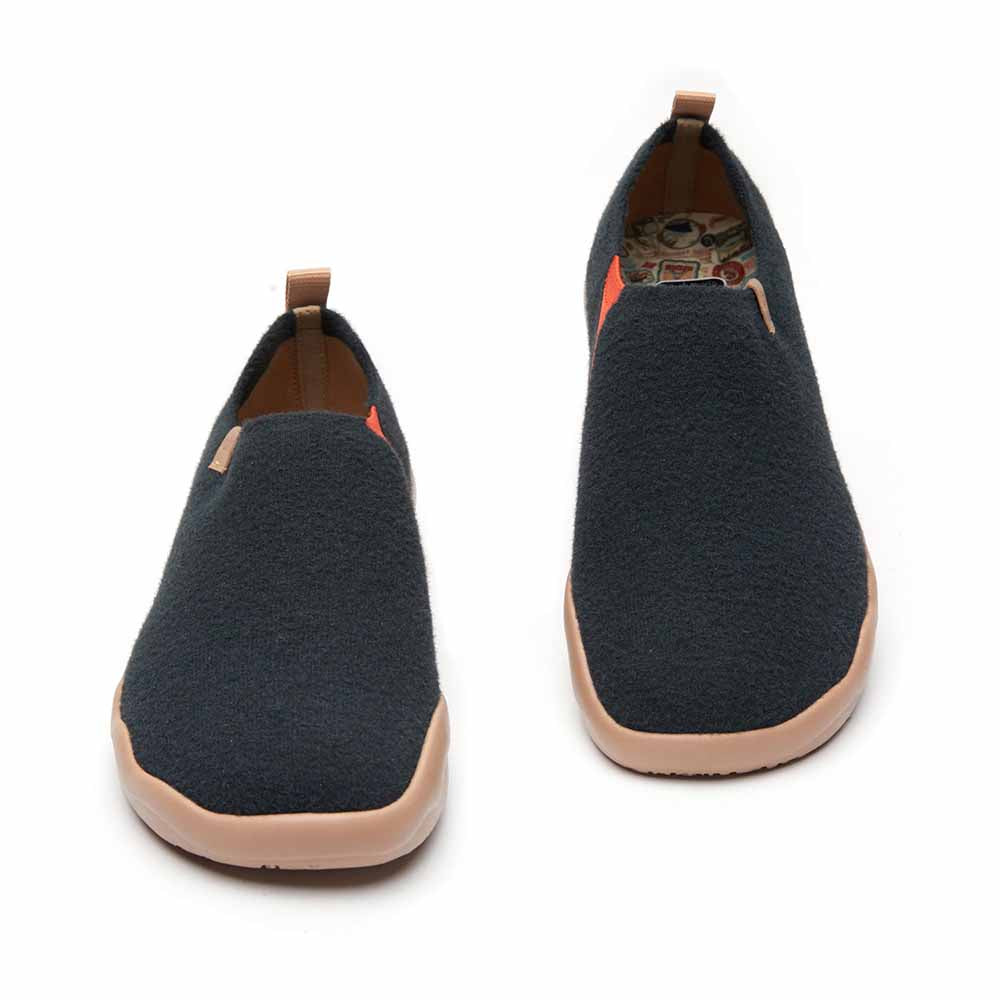 Dark Slate Gray Knitted Wool Toledo II Men