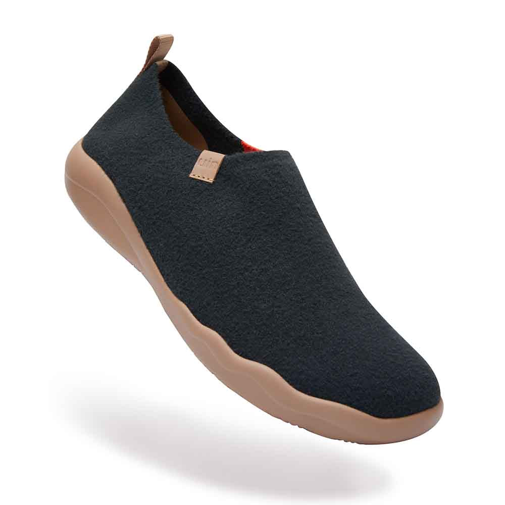 Dark Slate Gray Knitted Wool Toledo II Men