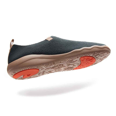 Dark Slate Gray Knitted Wool Toledo II Men