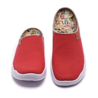 Red Slipper  キャンバス スリッパ