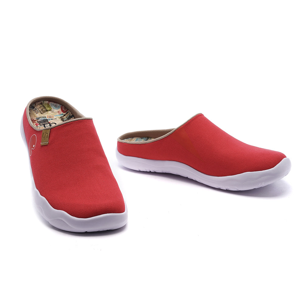 Red Slipper  キャンバス スリッパ