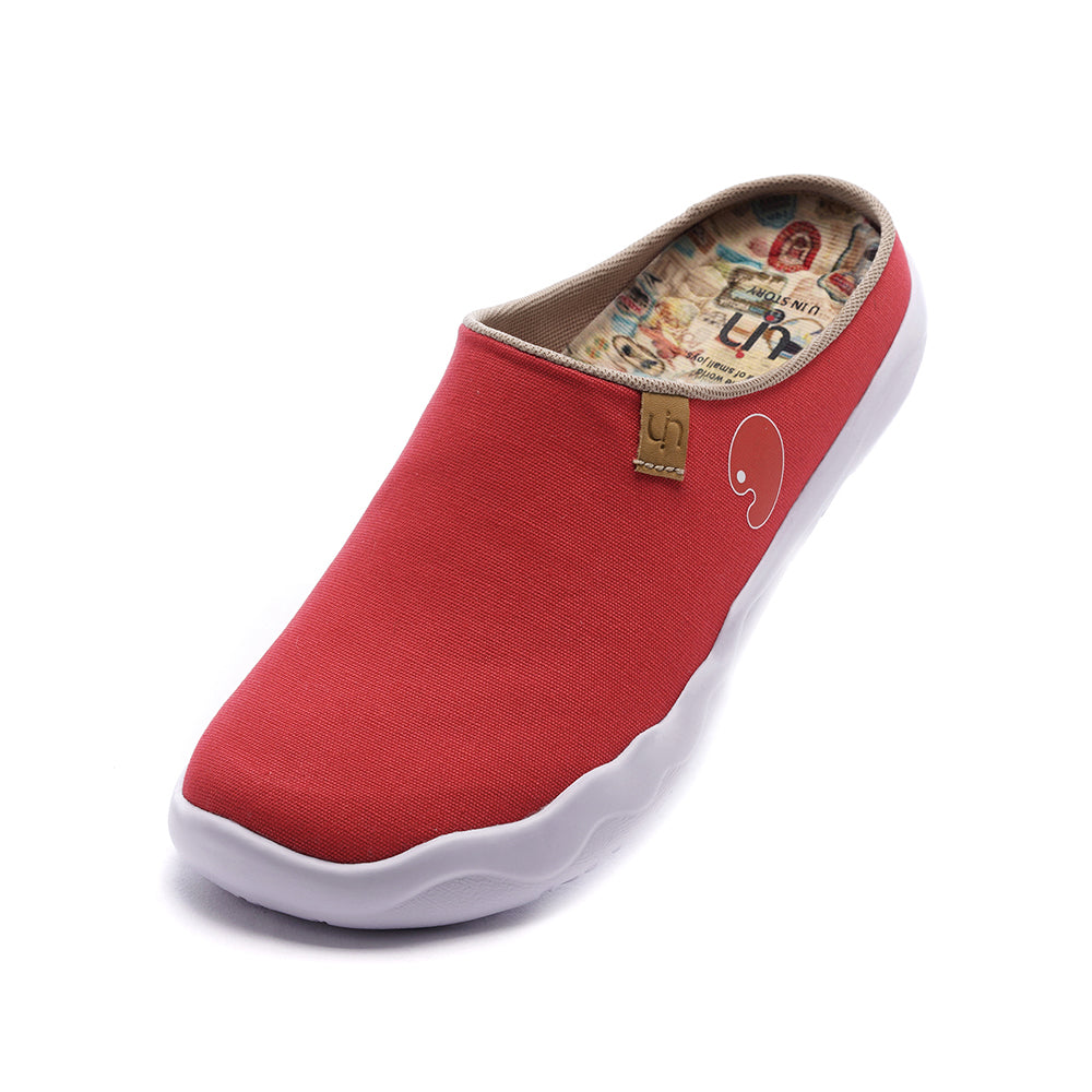 Red Slipper  キャンバス スリッパ