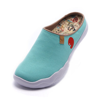Blue Slipper キャンバス スリッパ