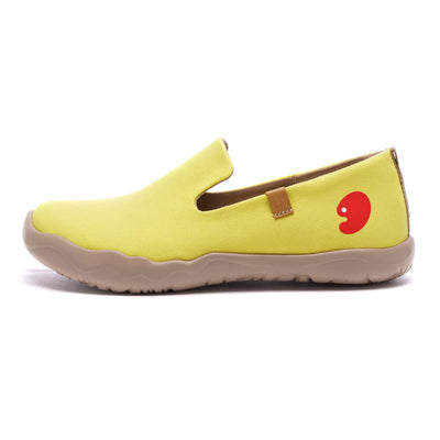 Barcelona Canvas Yellow  キャンバス スリッポン シューズ