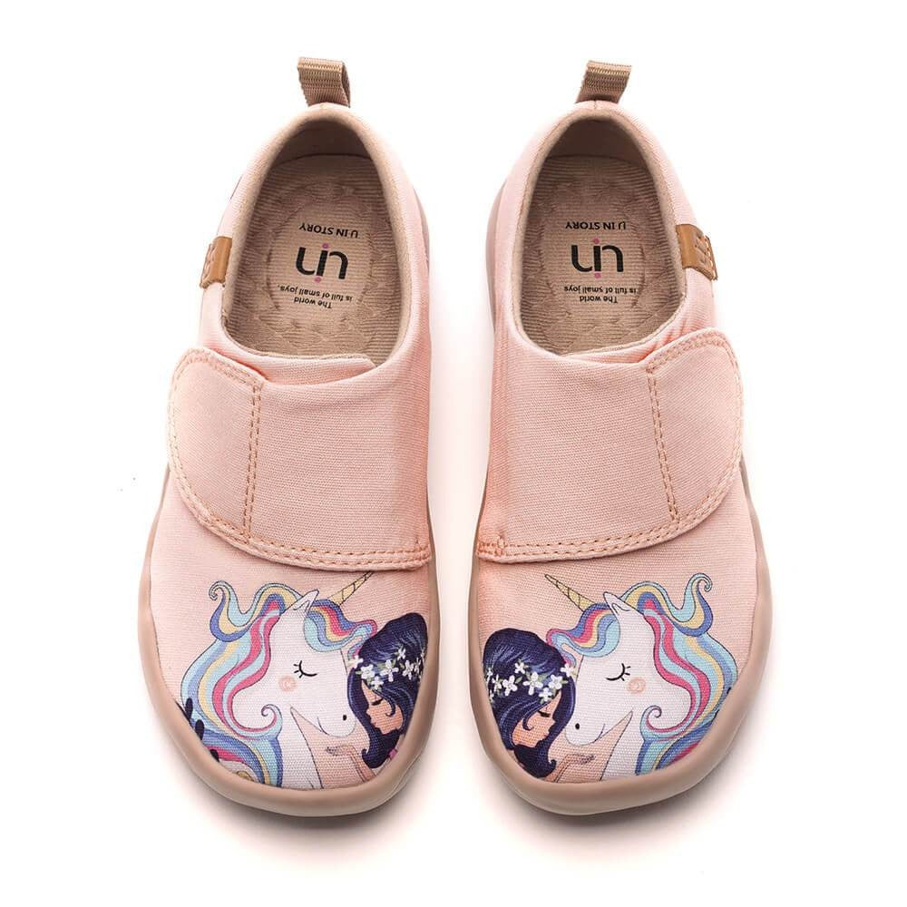 GIRL AND UNICORN Canvas Toledo I Kids