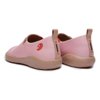 Toledo II Kiwi-Pink キーウィ厚底の革の靴