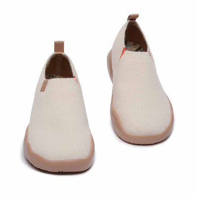 Toledo II Blanched Almond Wool Kid