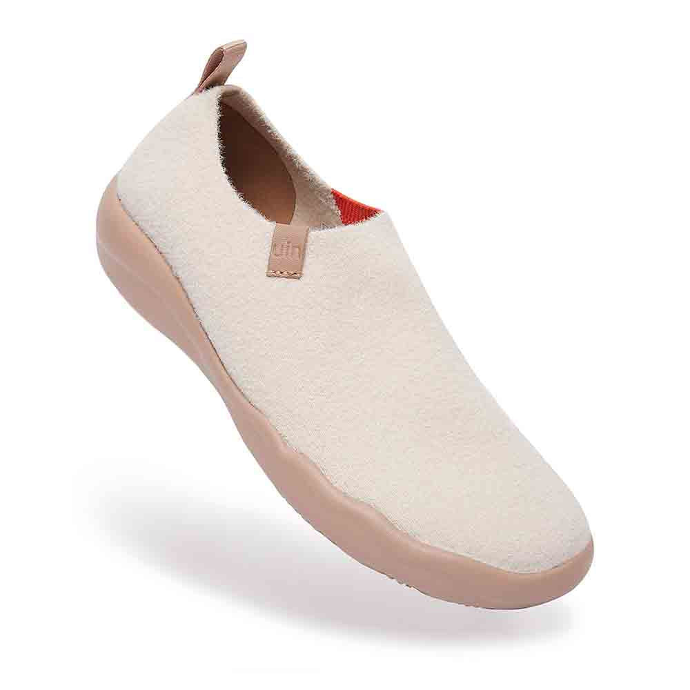 Toledo II Blanched Almond Wool Kid