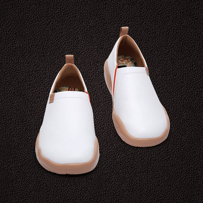 Bright White Toledo II Microfiber Leather Women