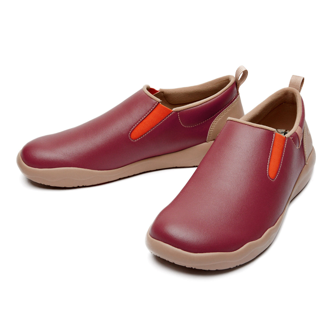 Cuenca Red Brown Women クエンカレザー