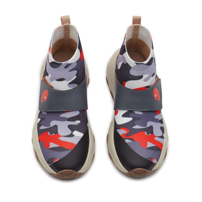 Crack-Red & Grey Cazorla II Women