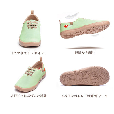 Pastel Green Moguer Women