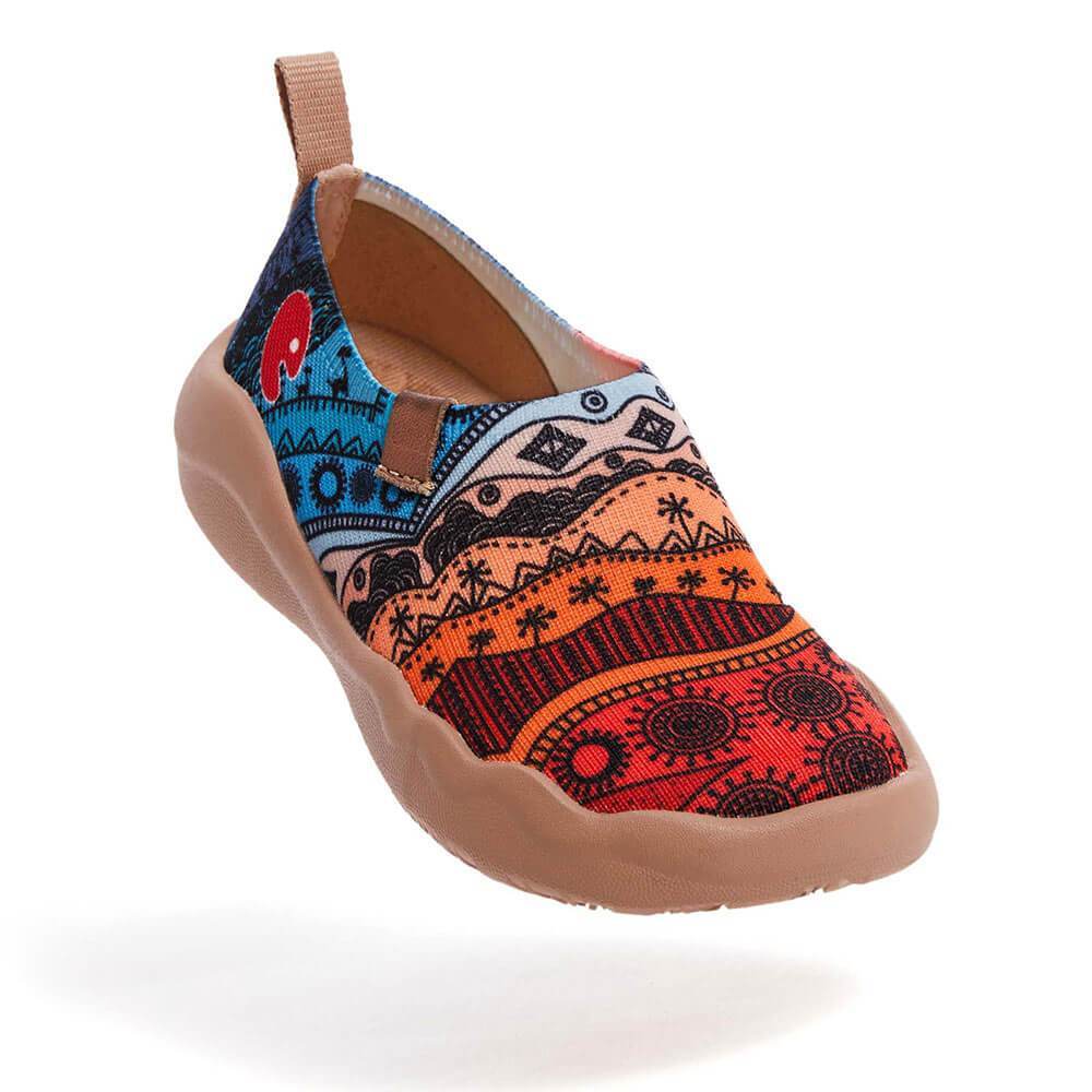 UIN Footwear Kid Africa In My Eyes Kid Canvas loafers