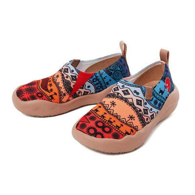 UIN Footwear Kid Africa In My Eyes Kid Canvas loafers