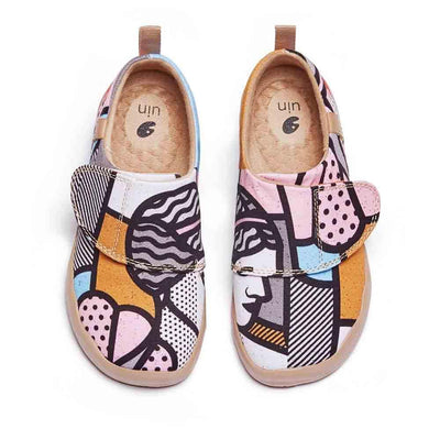 UIN Footwear Kid Greek Girl Kid Canvas loafers