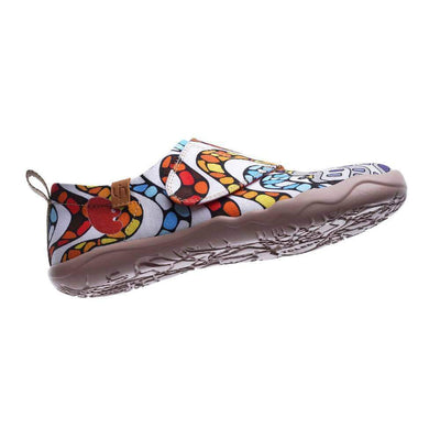 UIN Footwear Kid LA PEDRERA Kids Art Painted Canvas Shoes Canvas loafers