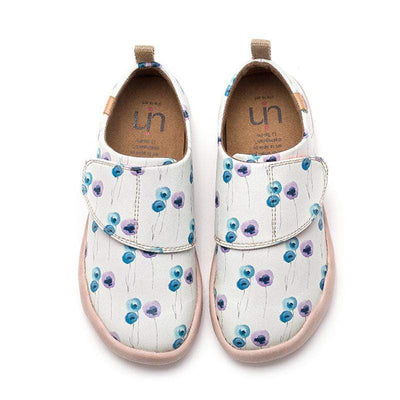 UIN Footwear Kid Rain Dot Canvas loafers