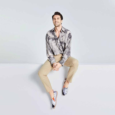 UIN Footwear Men David Canvas loafers