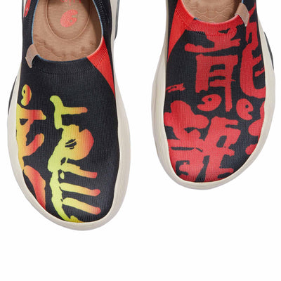 UIN Footwear Men Dragon Flame Toledo V Men Canvas loafers