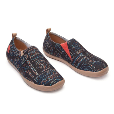 UIN Footwear Men Ethnic Symbol Toledo I Men Canvas loafers